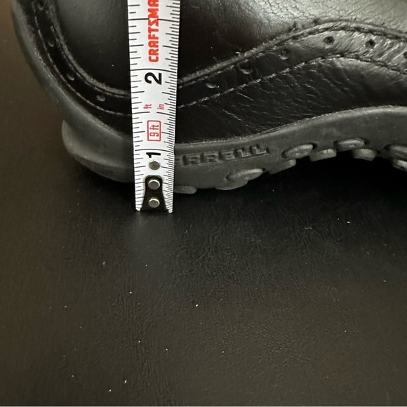 Merrell Womens Size 9.5 US Mary Jane Plaza Bandeau Black  Leather Comfort Shoes - Picture 6 of 10